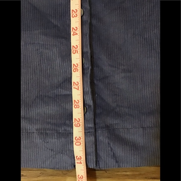 NWOT Free People Periwinkle Rolling Thunder Corduroy Mini Dress - Picture 4 of 10
